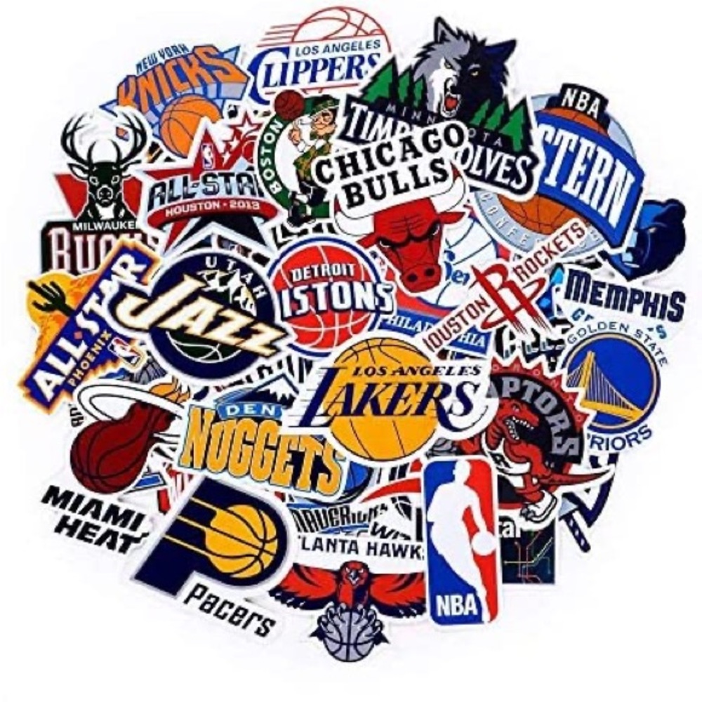 NBA 43 Stickers